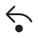 Ic,Fluent,Arrow,Step,Back,Filled ok 