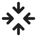 Ic,Fluent,Arrow,Move,Inward,Filled