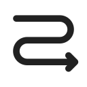 Ic,Fluent,Arrow,Wrap,Filled