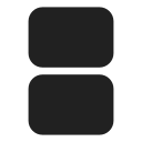 Ic,Fluent,Align,Space,Fit,Vertical,Filled ok 