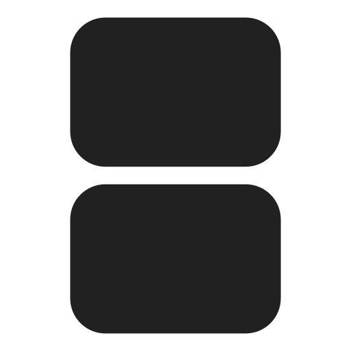 Ic, fluent, align, space, fit, vertical, filled icon