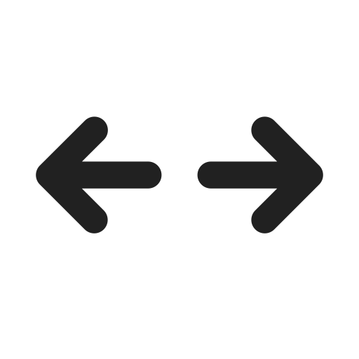Ic, fluent, arrow, fit, filled icon
