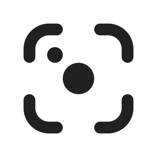 Ic, fluent, search, visual, filled icon
