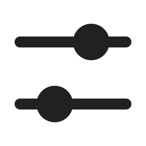 Ic, fluent, options, filled icon