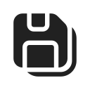 Ic,Fluent,Save,Multiple,Filled