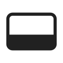 Ic,Fluent,Panel,Bottom,Filled