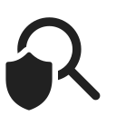 Ic,Fluent,Search,Shield,Filled