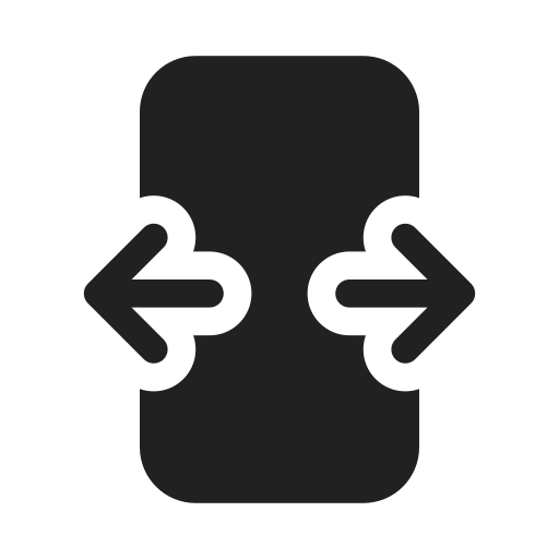 Ic, fluent, phone, span, out, filled icon