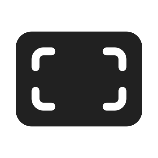 Ic, fluent, page, fit, filled icon
