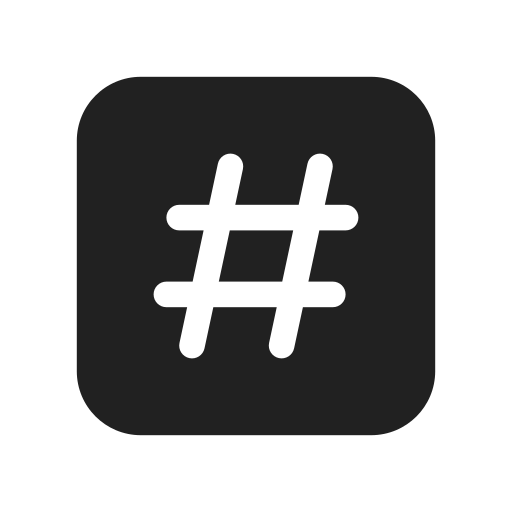 Ic, fluent, number, symbol, square, filled icon
