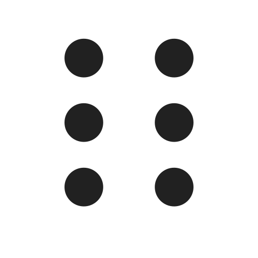 Ic, fluent, re, order, dots, vertical, filled icon