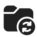 Ic,Fluent,Folder,Sync,Filled
