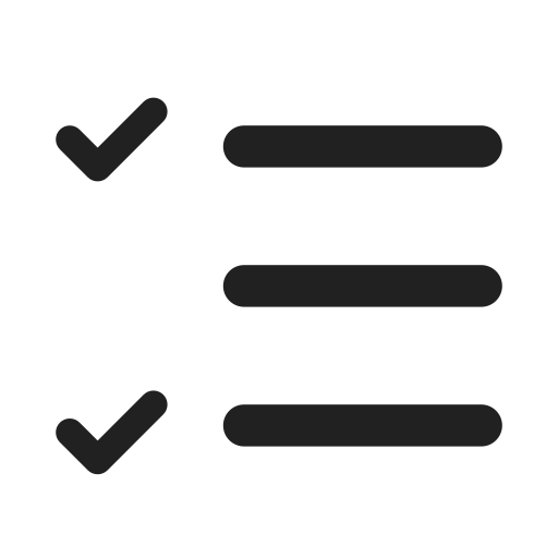 Ic, fluent, multiselect, filled icon