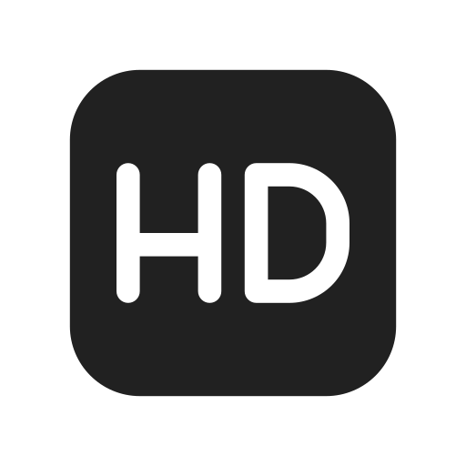 Ic, fluent, hd, filled icon