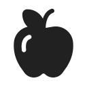 Ic,Fluent,Food,Apple,Filled