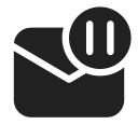 Ic,Fluent,Mail,Pause,Filled ok 
