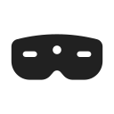 Ic,Fluent,Headset,Vr,Filled