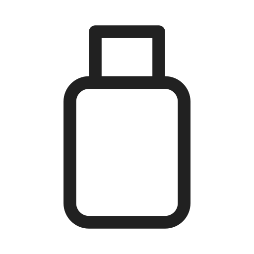 Ic, fluent, usb, stick, regular icon