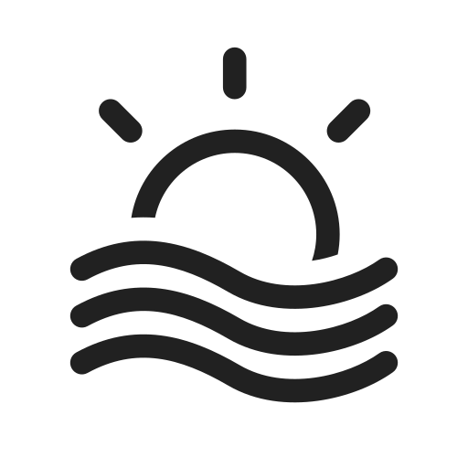 Ic, fluent, weather, haze, regular icon