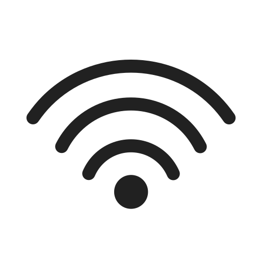 Ic, fluent, wifi, 1, regular icon