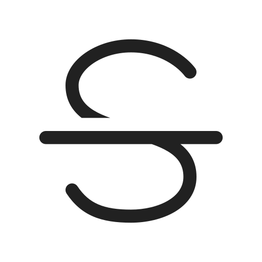 Ic, fluent, text, strikethrough, regular icon