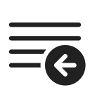 Ic,Fluent,Text,Grammar,Arrow,Left,Regular