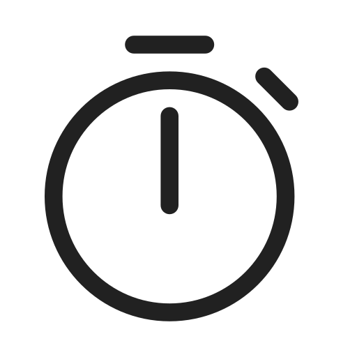 Ic, fluent, timer, regular icon