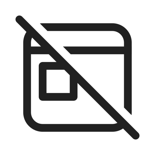 Ic, fluent, window, ad, off, regular icon