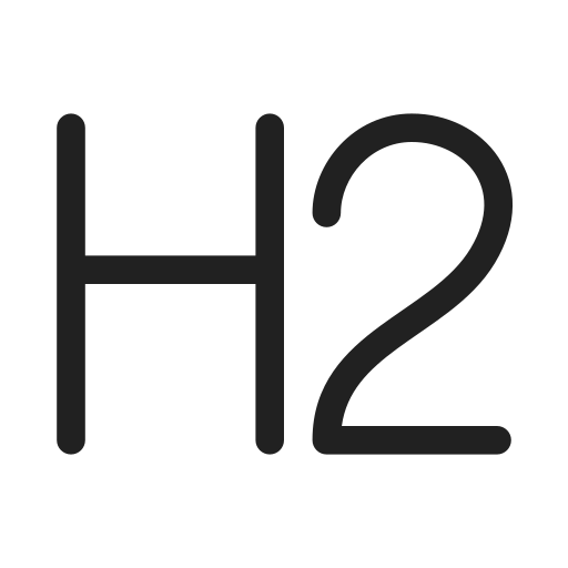 Ic, fluent, text, header, 2, regular icon