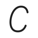 Ic,Fluent,Text,Italic,Regular