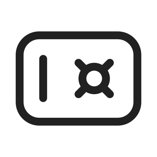 Ic, fluent, vault, regular icon