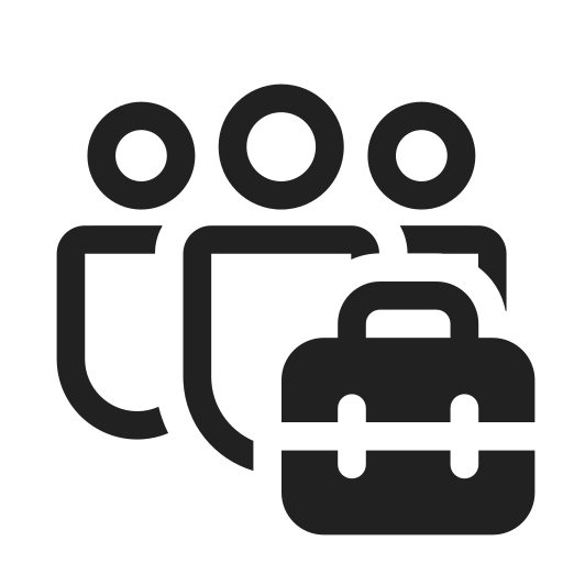 Ic, fluent, people, team, toolbox, regular icon