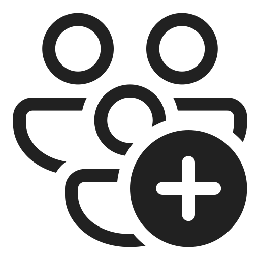 Ic, fluent, people, community, add, regular icon