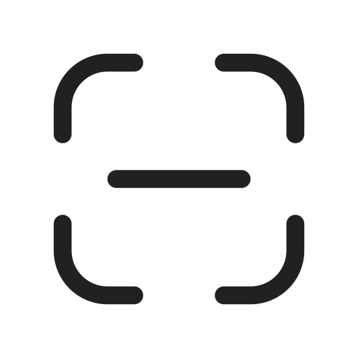 Ic, fluent, scan, dash, regular icon