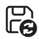 Ic,Fluent,Save,Sync,Regular
