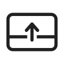Ic,Fluent,Panel,Bottom,Expand,Regular