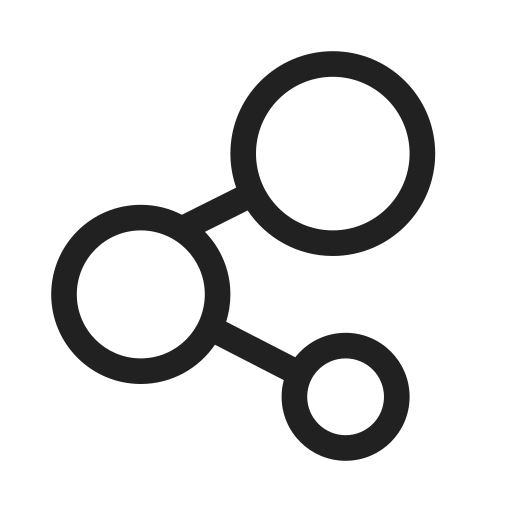 Ic, fluent, molecule, regular icon