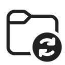Ic,Fluent,Folder,Sync,Regular