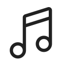 Ic,Fluent,Music,Note,2,Regular