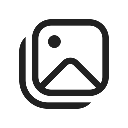 Ic, fluent, image, copy, regular icon