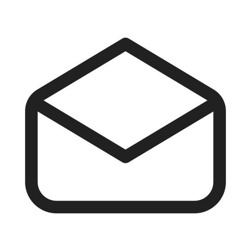 Ic, fluent, mail, read, regular icon