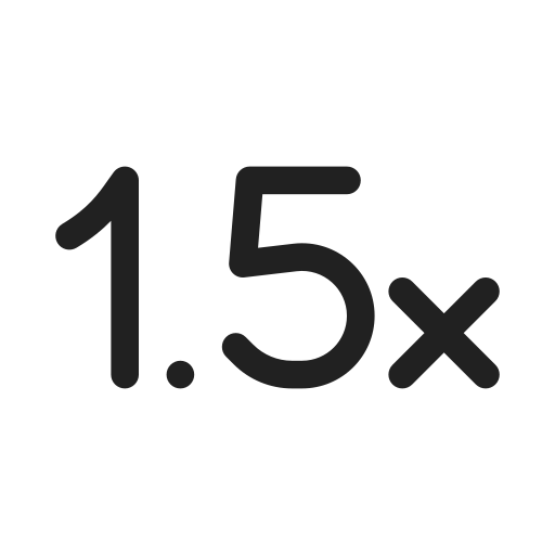 Ic, fluent, multiplier, 1, regular icon
