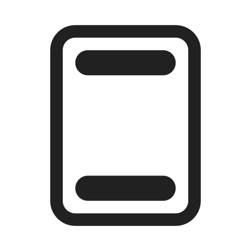 Ic, fluent, document, header, footer, regular icon
