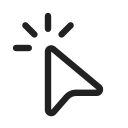 Ic,Fluent,Cursor,Click,Regular