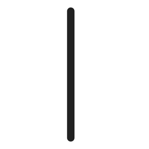 Ic, fluent, divider, tall, regular icon