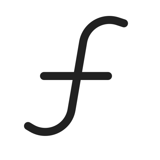 Ic, fluent, f, stop, regular icon