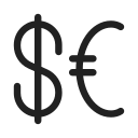 Ic,Fluent,Currency,Dollar,Euro,Regular