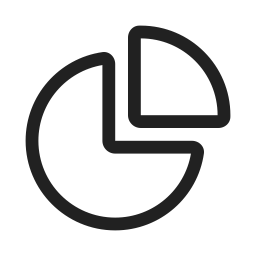 Ic, fluent, data, pie, regular icon
