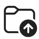 Ic,Fluent,Folder,Arrow,Up,Regular