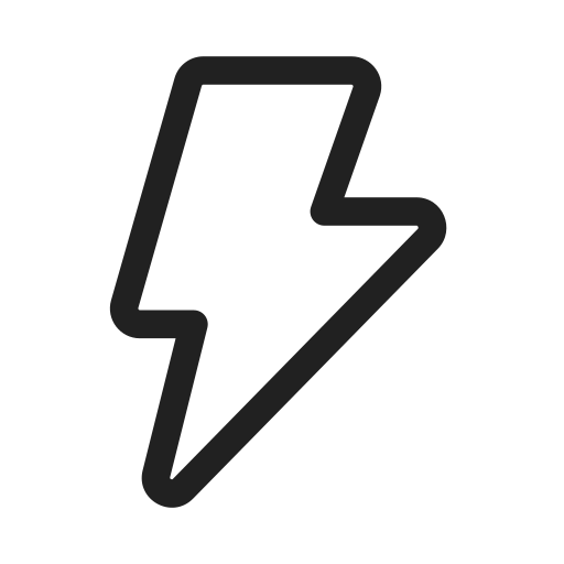 Ic, fluent, flash, on, regular icon